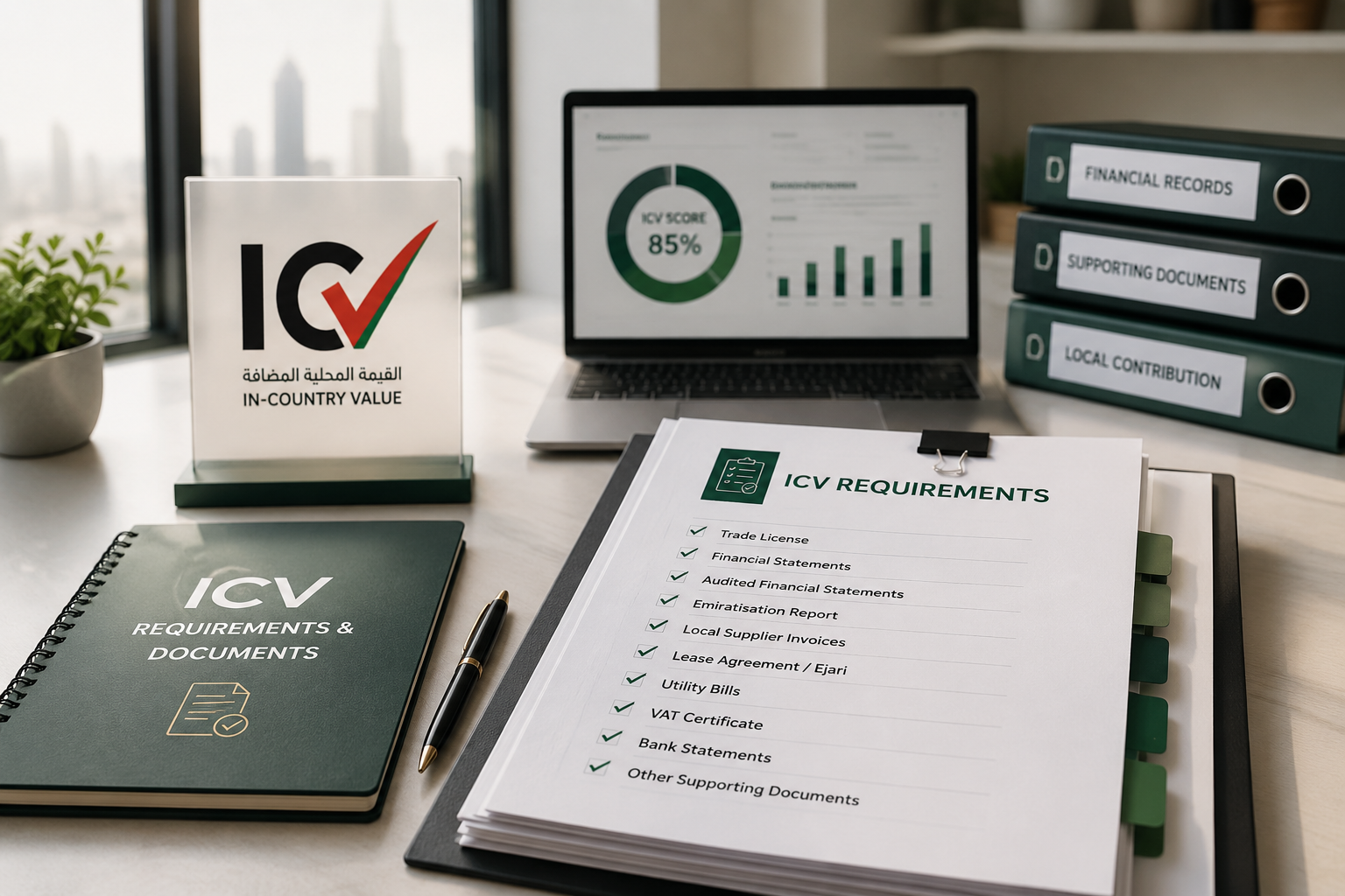 ICV requirements and documents needed in UAE