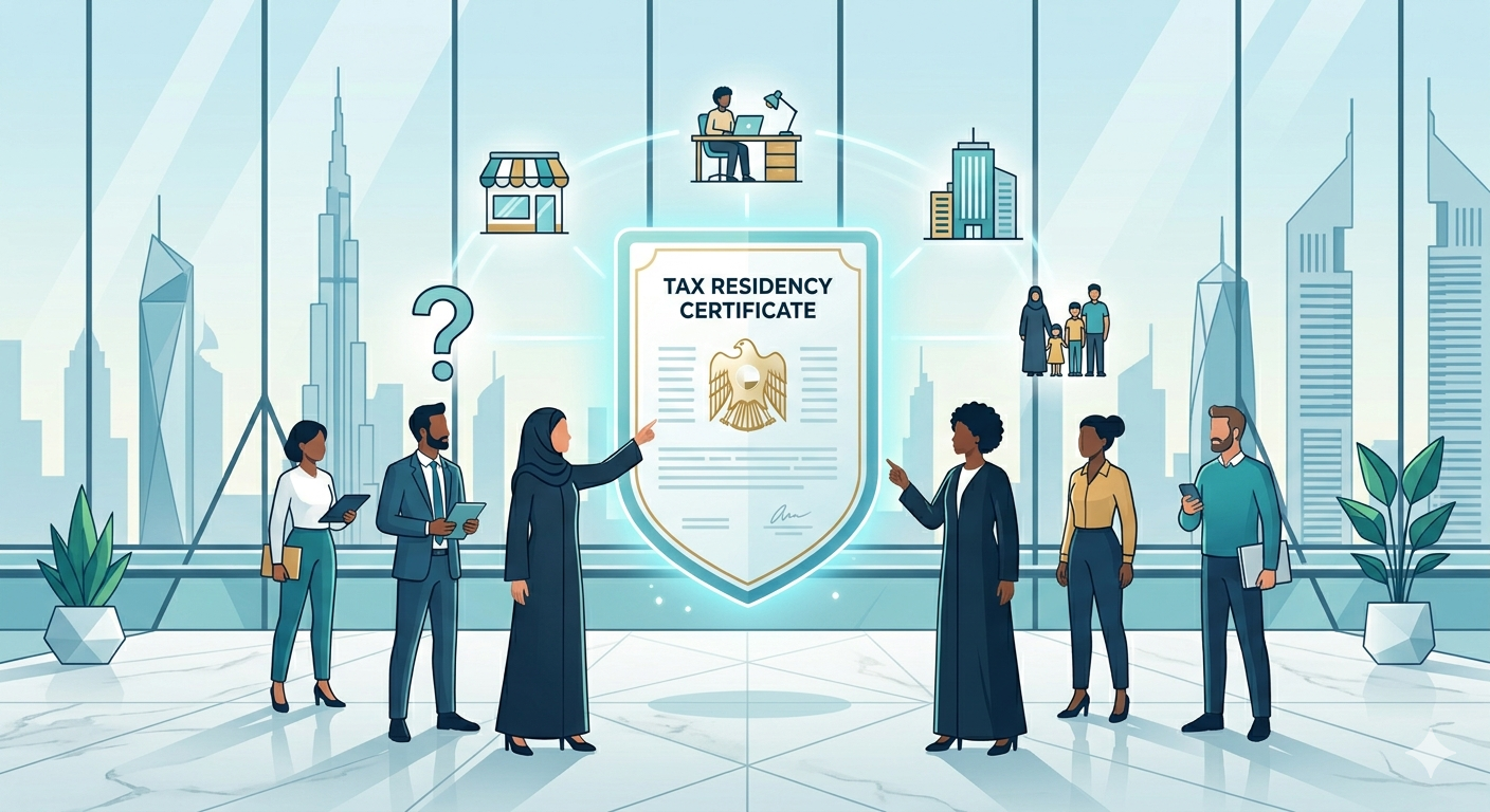 Who needs a Tax Residency Certificate in UAE